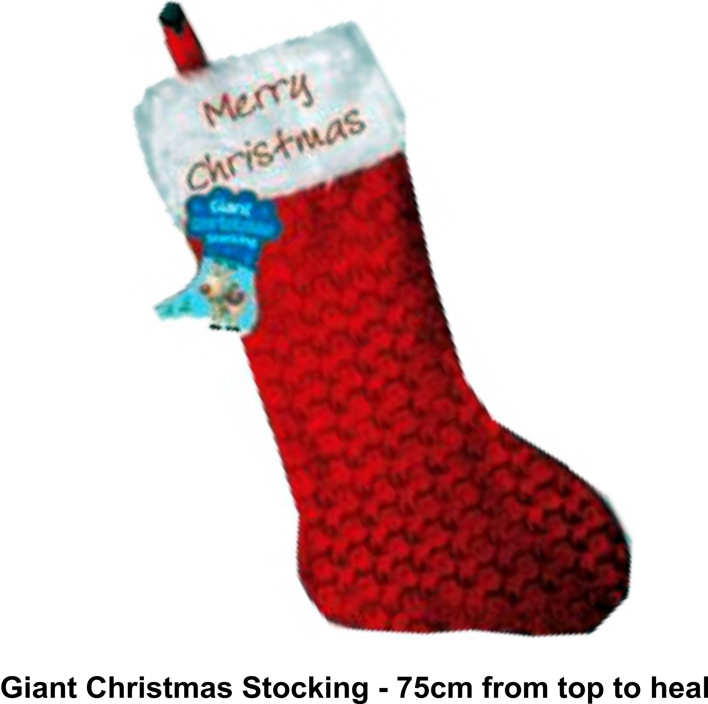 SHATCHI Giant Christmas Stocking