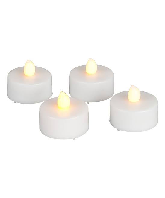 Everlasting Glow Tealight Candle - 4pk, with Timer