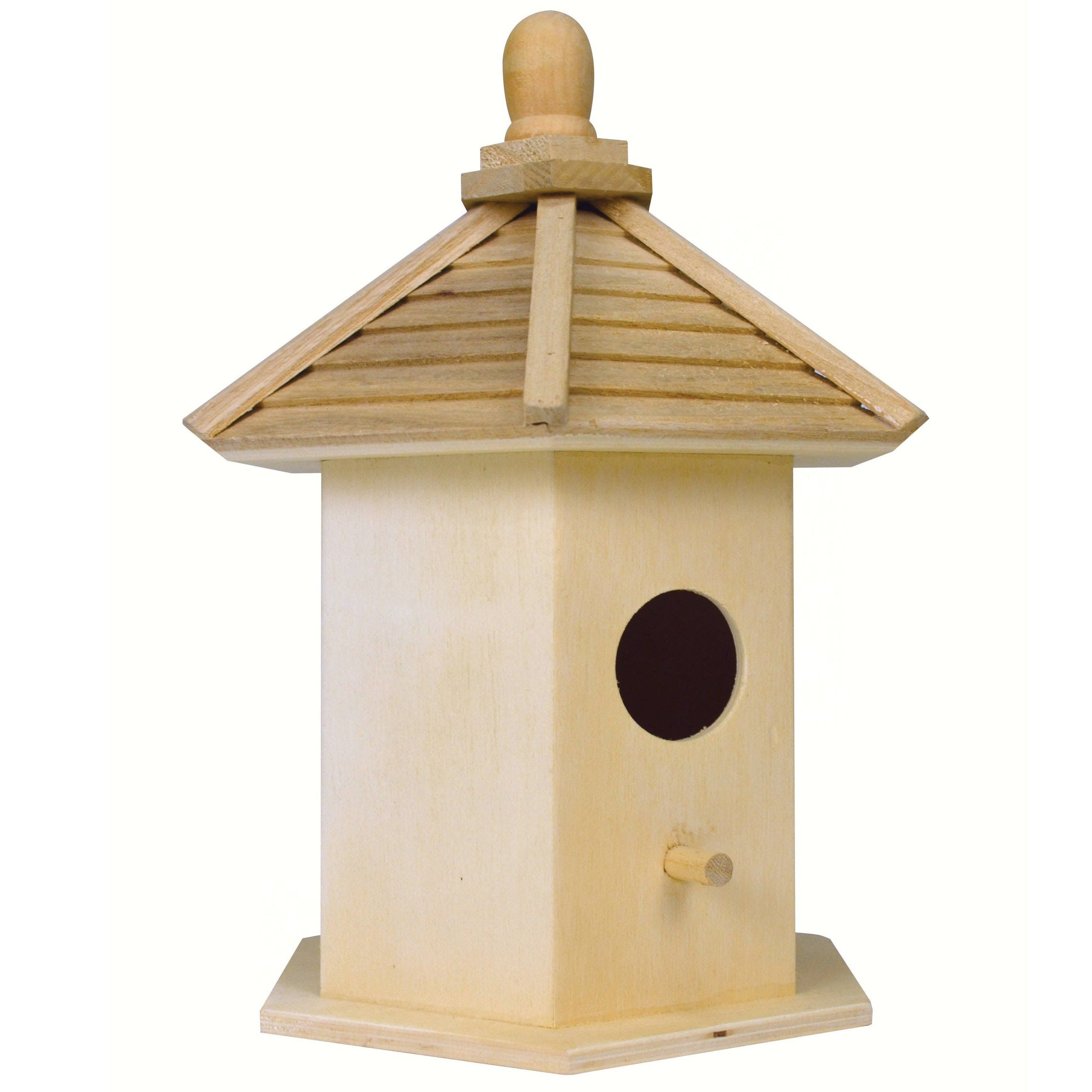 Songbird Essentials SE1005 Gazebo Birdhouse Paulownia Wood - OnBuy.com
