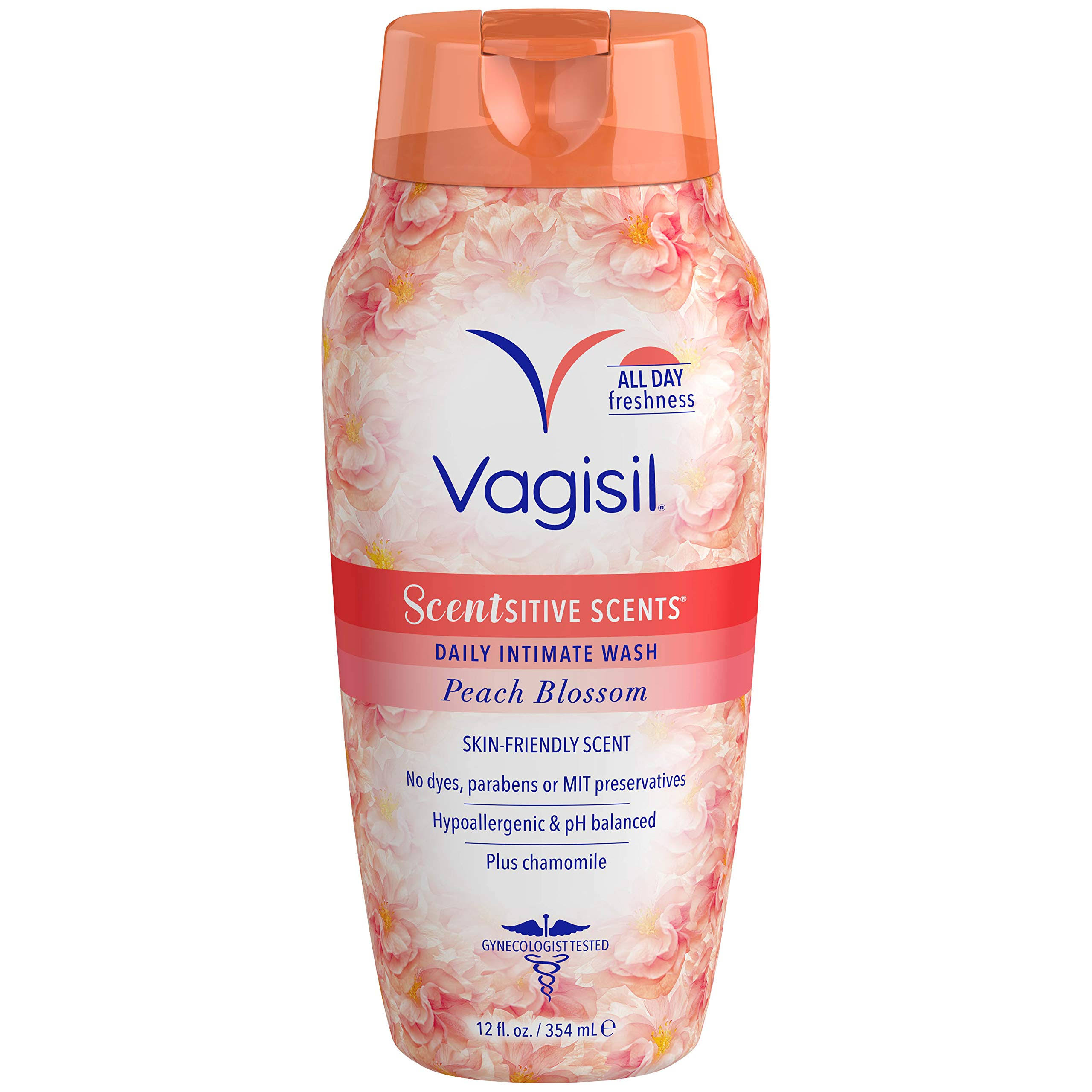Vagisil Scentsitive Scents Intimate Wash - Peach Blossom, 12oz