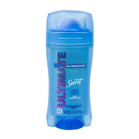 Secret Ultimate 4 in 1 Protection Fresh Scent Deodorant, 2.6 oz