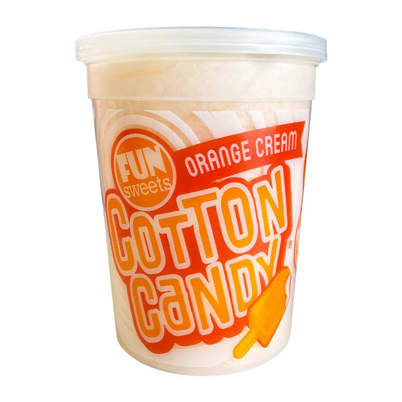 Fun Sweets Cotton Candy Orange Cream 28g