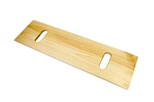 Essential Medical Supply P2300 Hardwood Transfer Board - with One Hand Cut Out, 8" x 30"