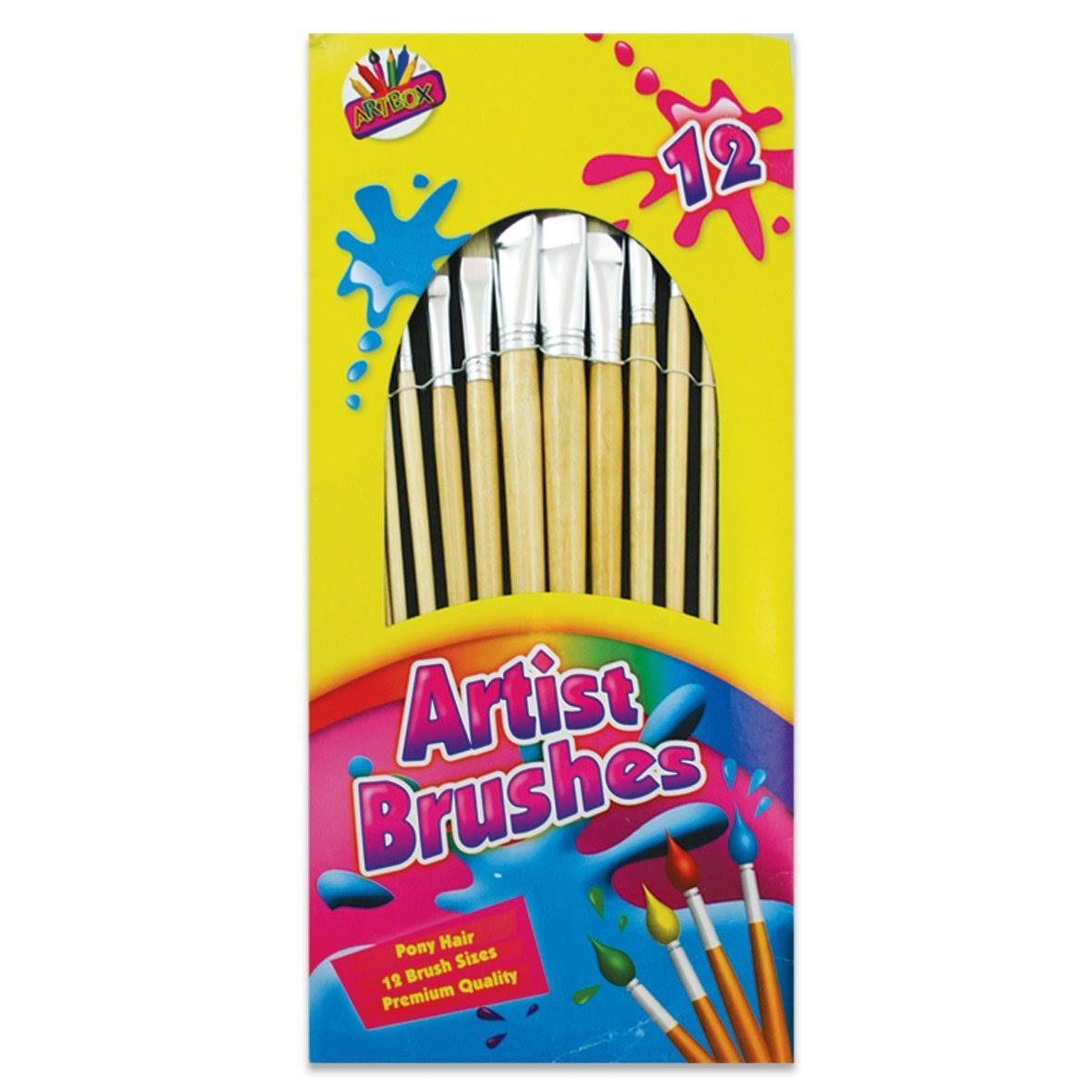 Tallon Artists Brush Set - 12 Pack