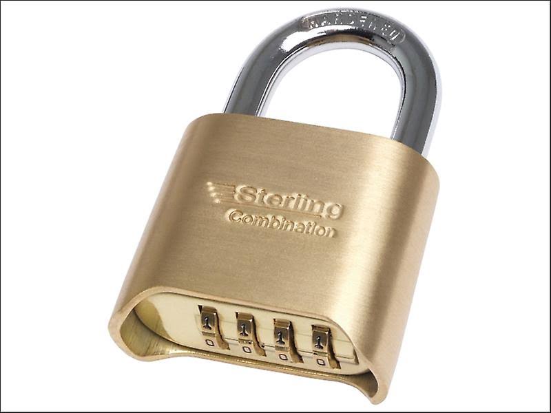 Sterling 4 Dial Combination Padlock - 50mm