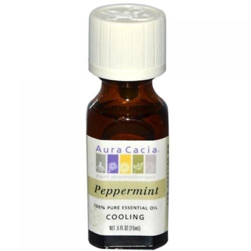 Aura Cacia Peppermint Essential Oil - 0.5oz