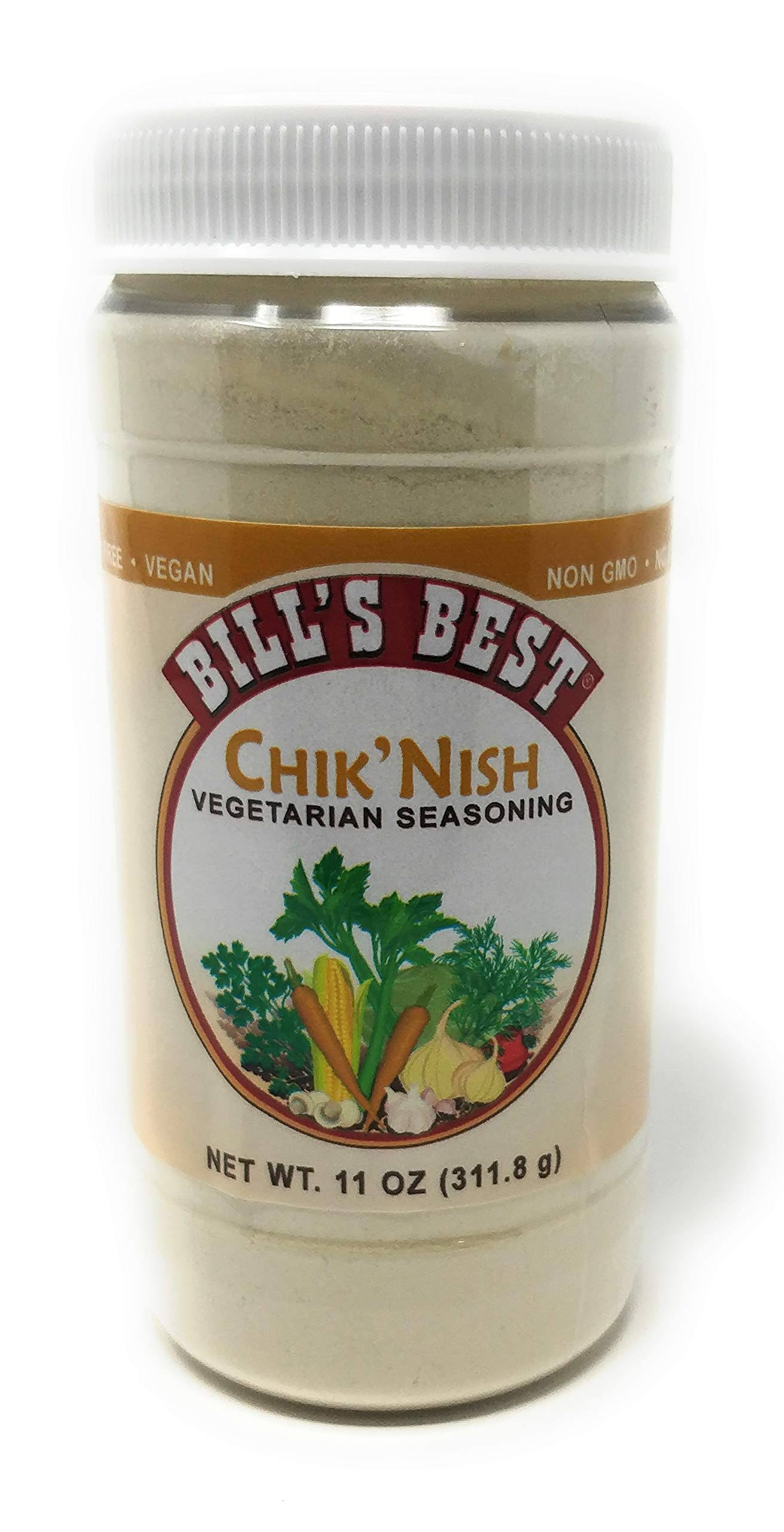Bill's Best Chik'nish Vegetarian Seasoning - 11oz