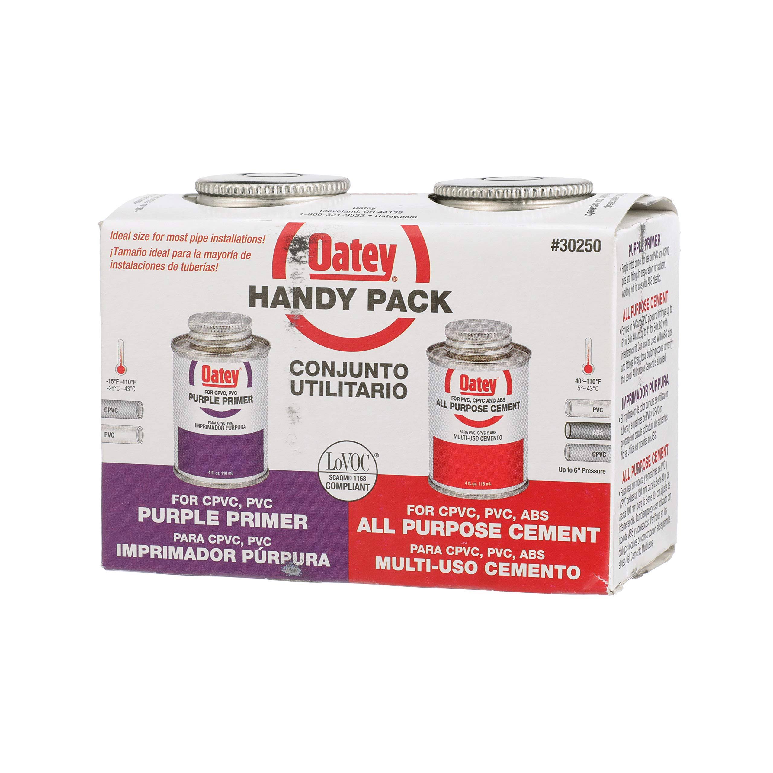 Oatey 30250 All Purpose Antique Pewter Cement Weld Kit - 4oz