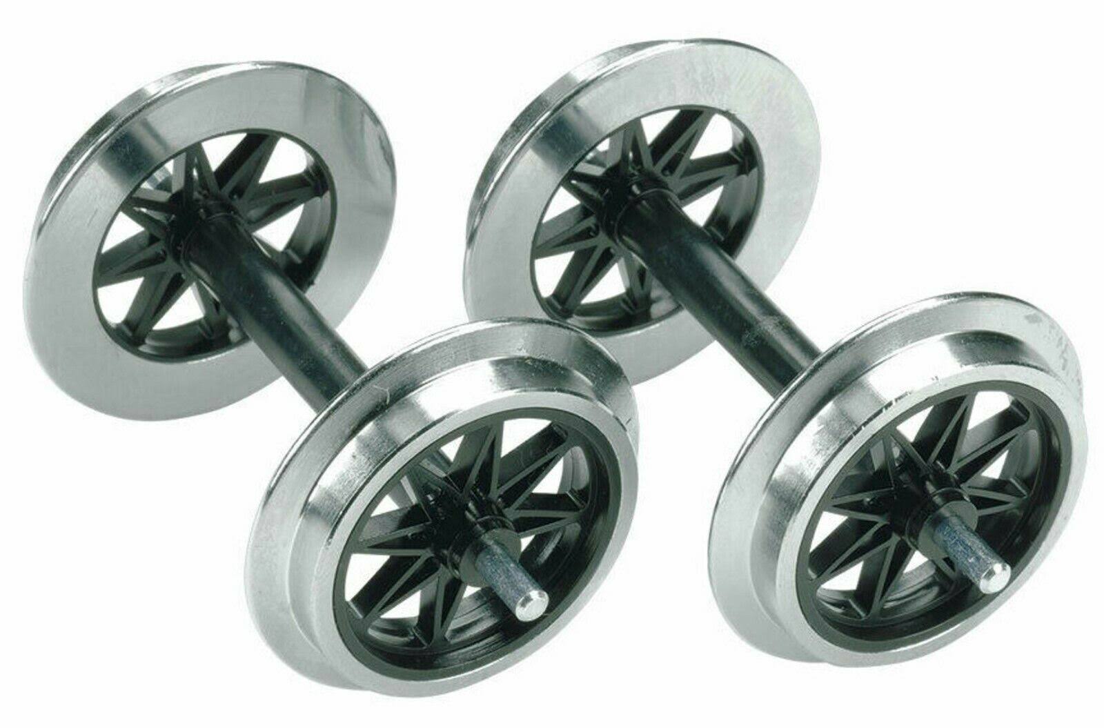 LGB 67320 - Metal Double-Spoked Wheel Sets, 2 Pieces