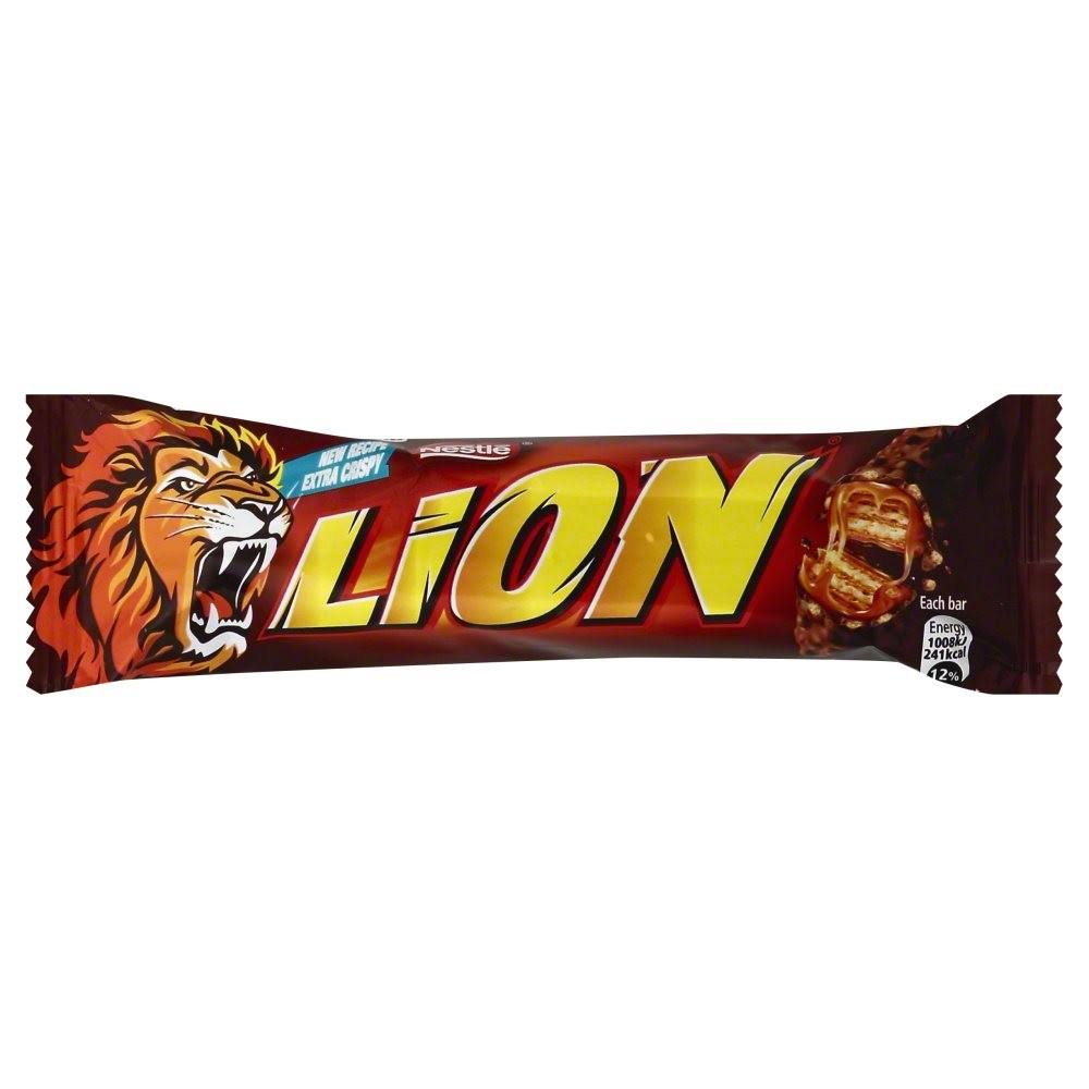 Nestle Lion Bar, 50 Gram (Pack of 4)