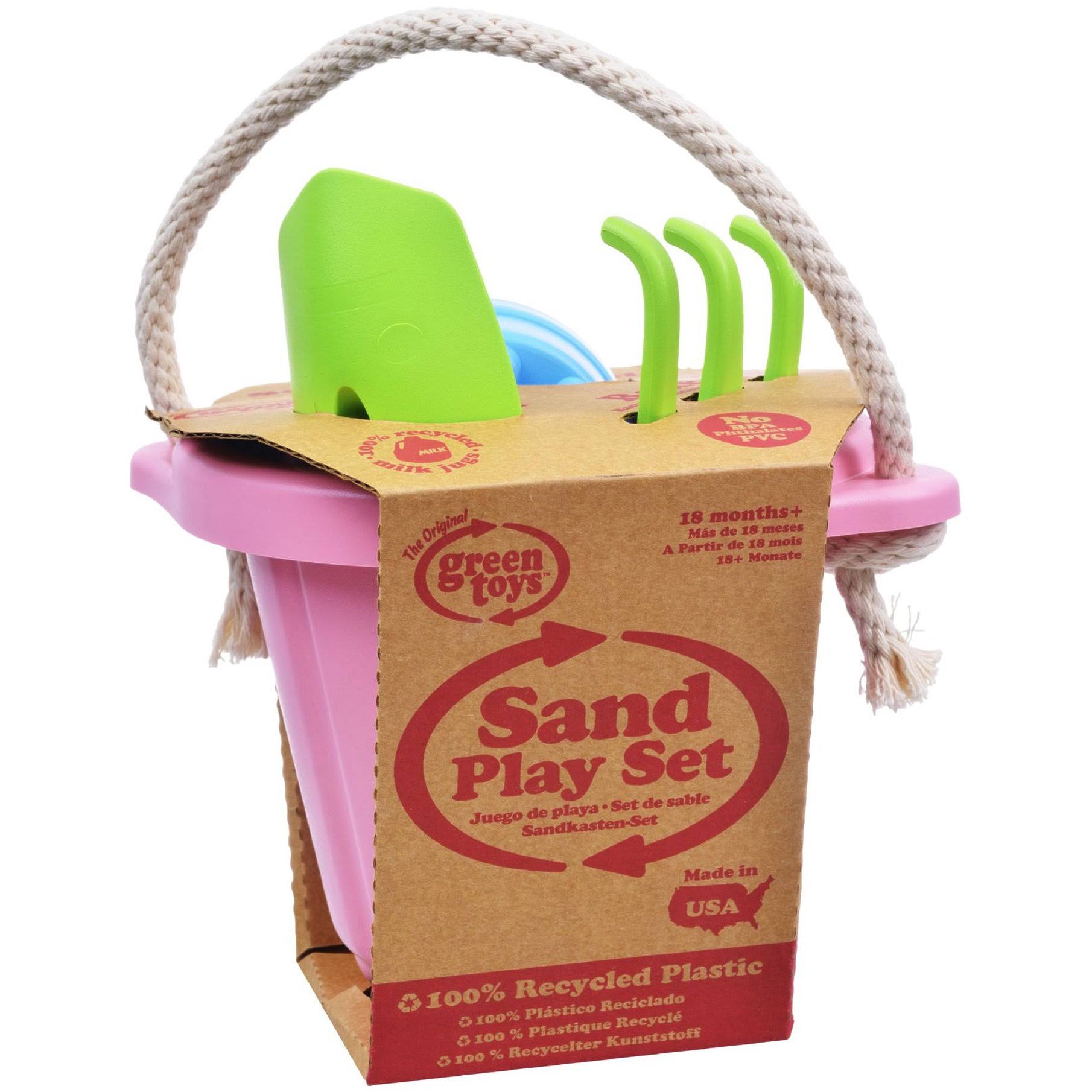 Green Toys Sand Play Set - Pink