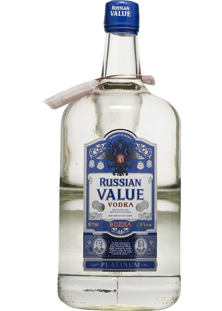 Russian Value Vodka - 1.75 L