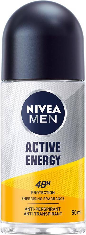 Nivea Men Roll-On Deodorant Active Energy -50 ml