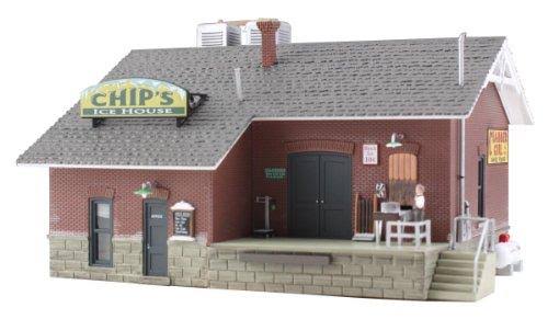 Woodland Scenics BR4927 N Scale Built Up Chip's Ice House Model Kit