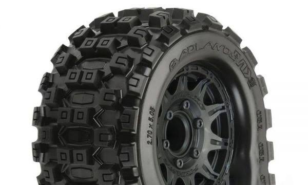 Proline Badlands MX28 2.8" All Terrain Raid 6x30 Tires Mounted (2) 10125-10