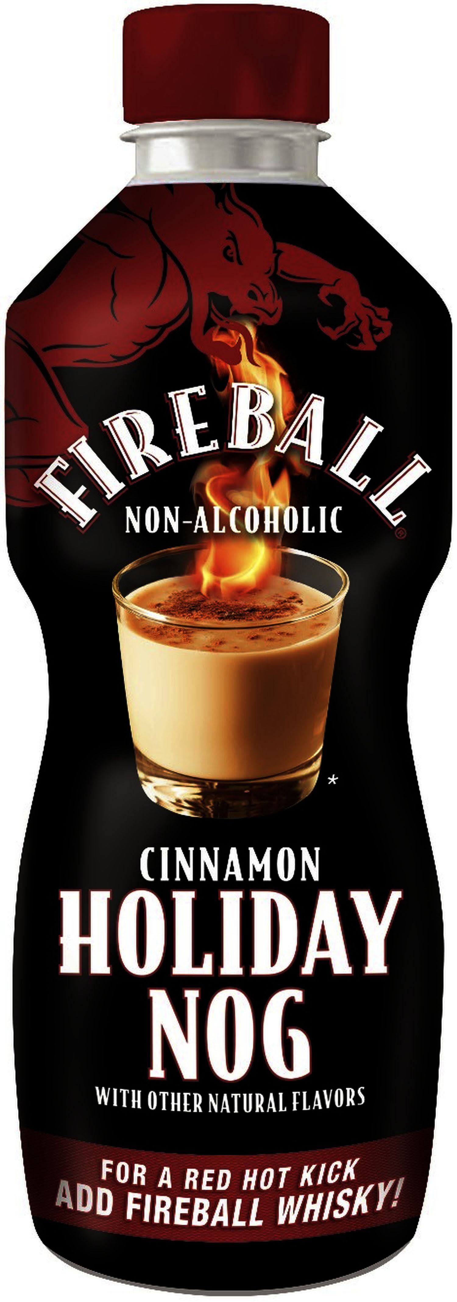 Fireball Cinnamon Holiday Nog Ultra-Pasteurized Dairy Beverage - 1 qt