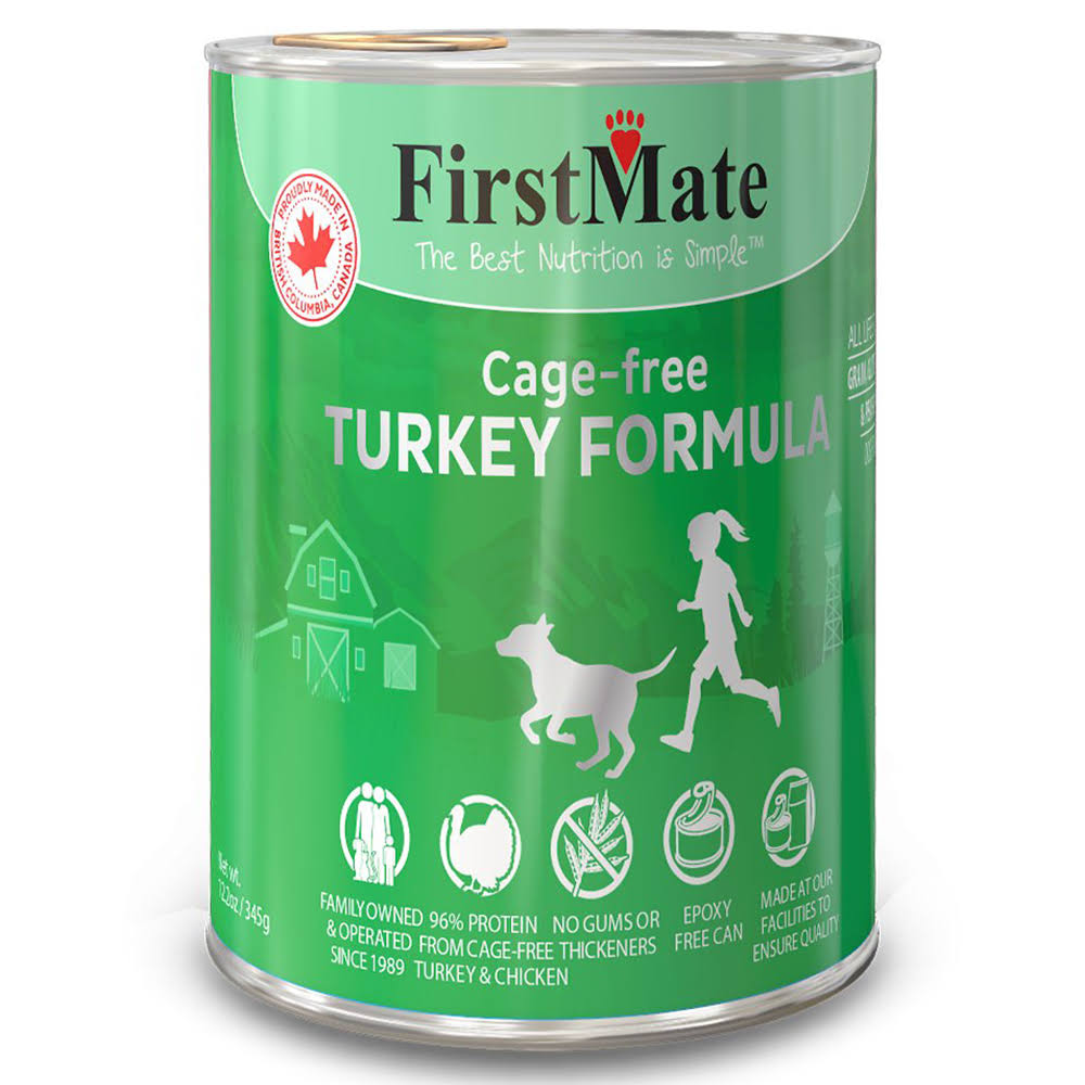 FirstMate Grain Free Turkey Formula Canned Dog Food