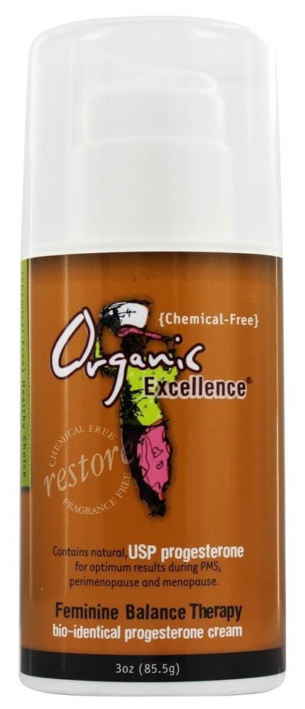 Organic Excellence Feminine Balance Therapy Cream - 3oz