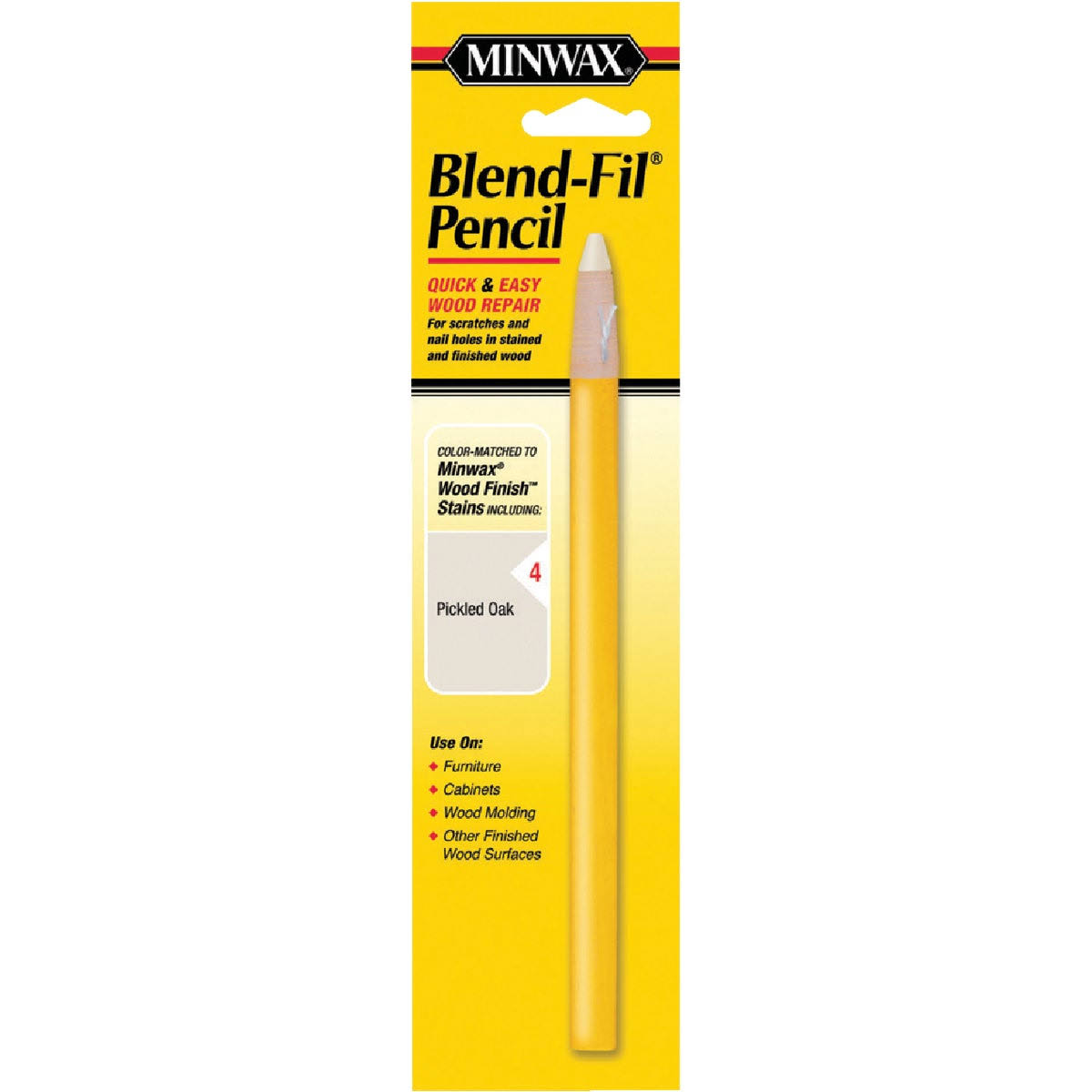 Minwax Blend-Fil Pencil - No. 4 Pickled Oak