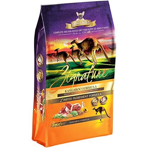 Zignature Kangaroo Formula Grain-free Small Bites Dry Dog Food 12.5lb