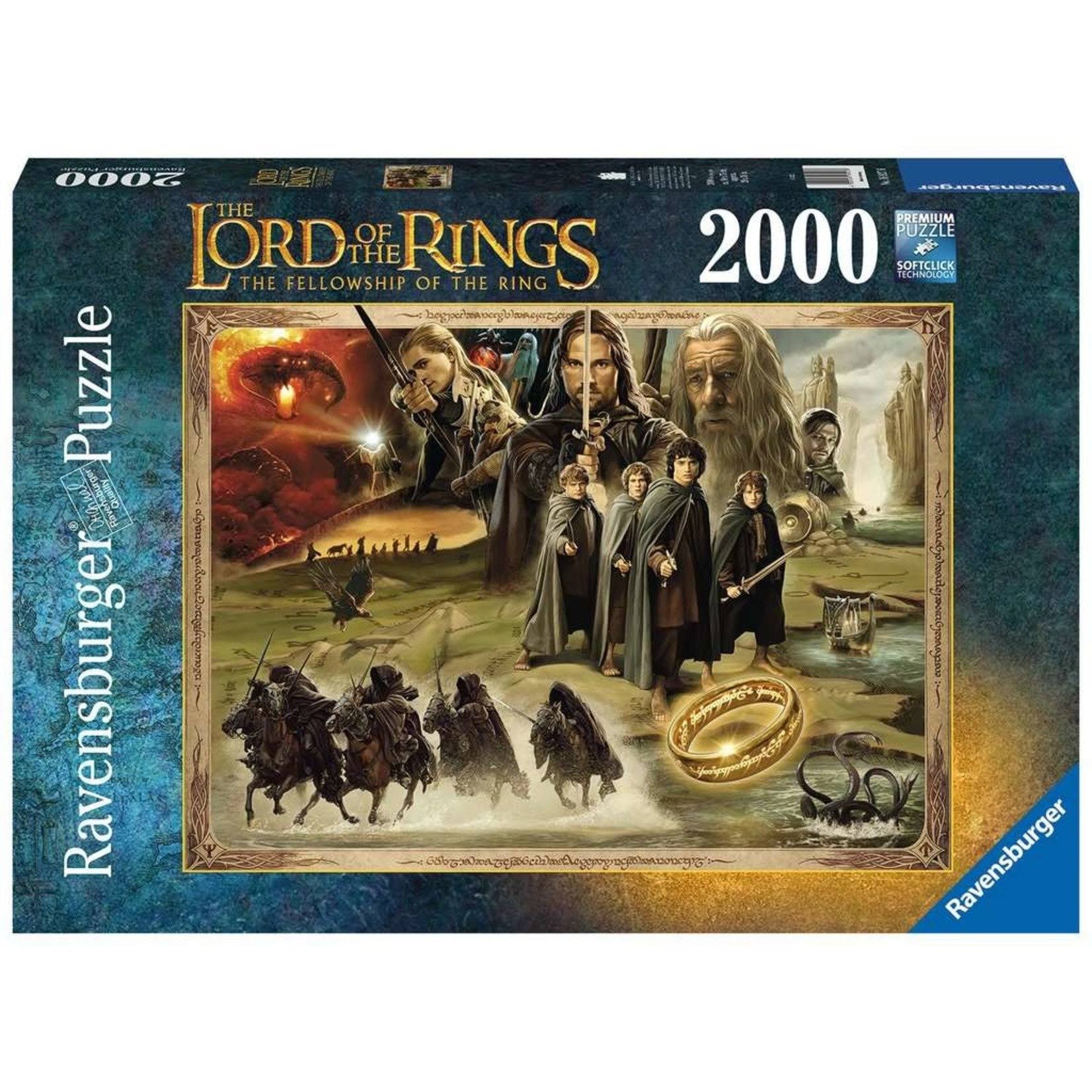 Lord of The Rings Fellowship of The Ring 2000 Piece Puzzle