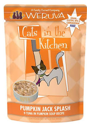 Weruva Cats in The Kitchen Pumpkin Jack Splash with Tuna in Pumpkin Soup Grain-Free Wet Cat Food