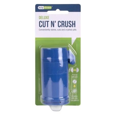 EZY Dose Deluxe Cut N' Crush Pill Splitter and Crusher Storage