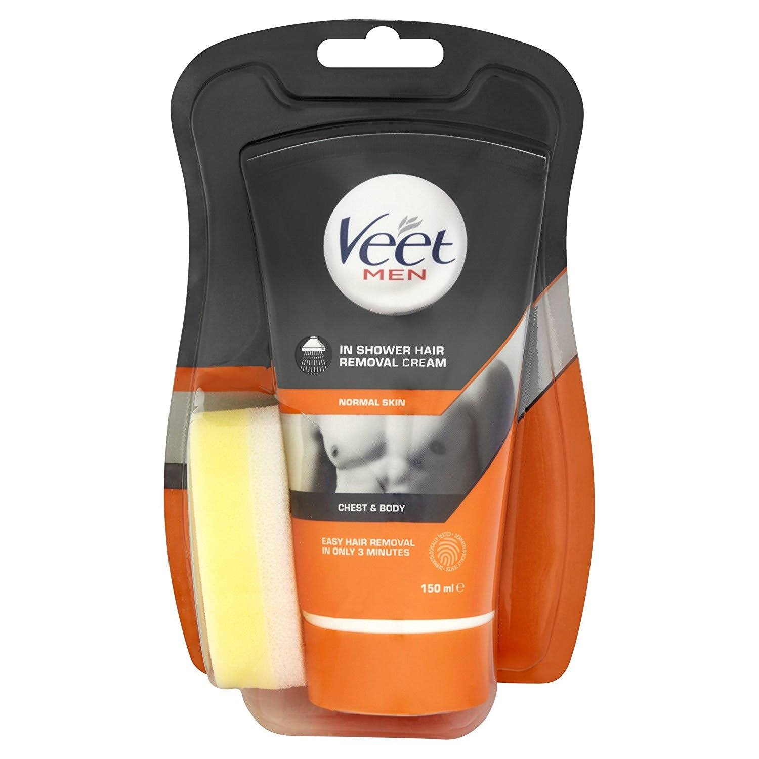 Veet Men in Shower Hair Removal Cream - 150ml