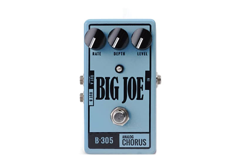 Big Joe Stomp Box B305 Analog Chorus 300 Series Guitar Pedal
