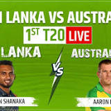 Australia vs Sri Lanka, 1st T20I: Live Cricket Score, Commentary, Live update