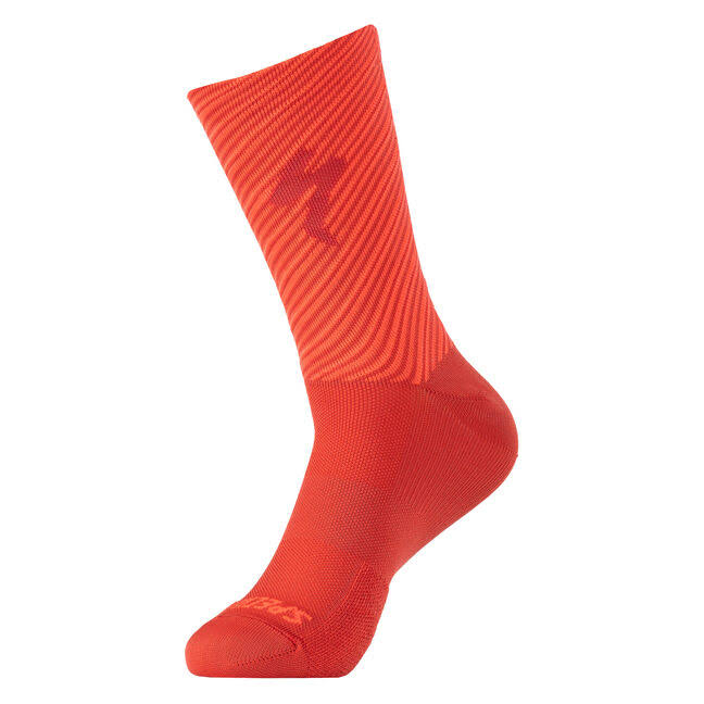 Specialized Soft Air socks 2021 Size M Colour Red rocket red stripe