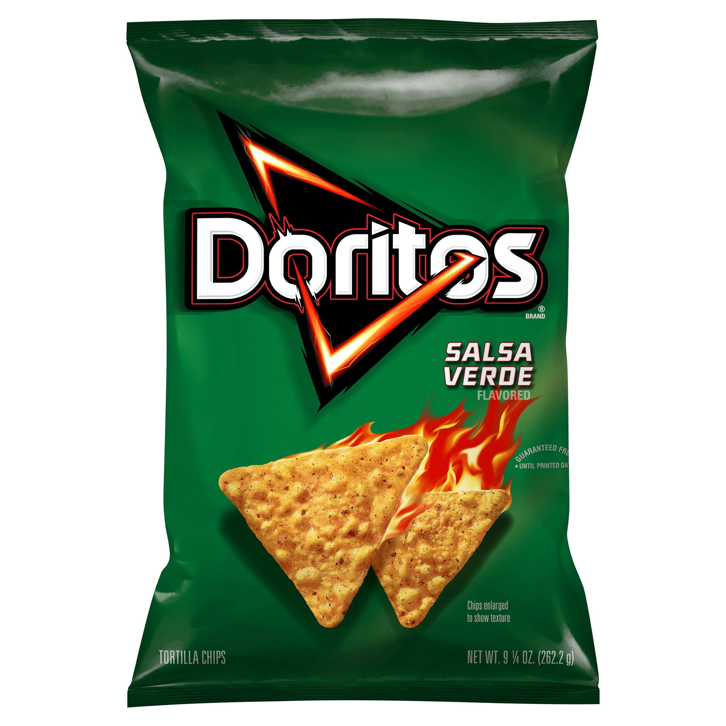 Doritos Tortilla Chips Salsa Verde oz Bag, 9.25 Ounce
