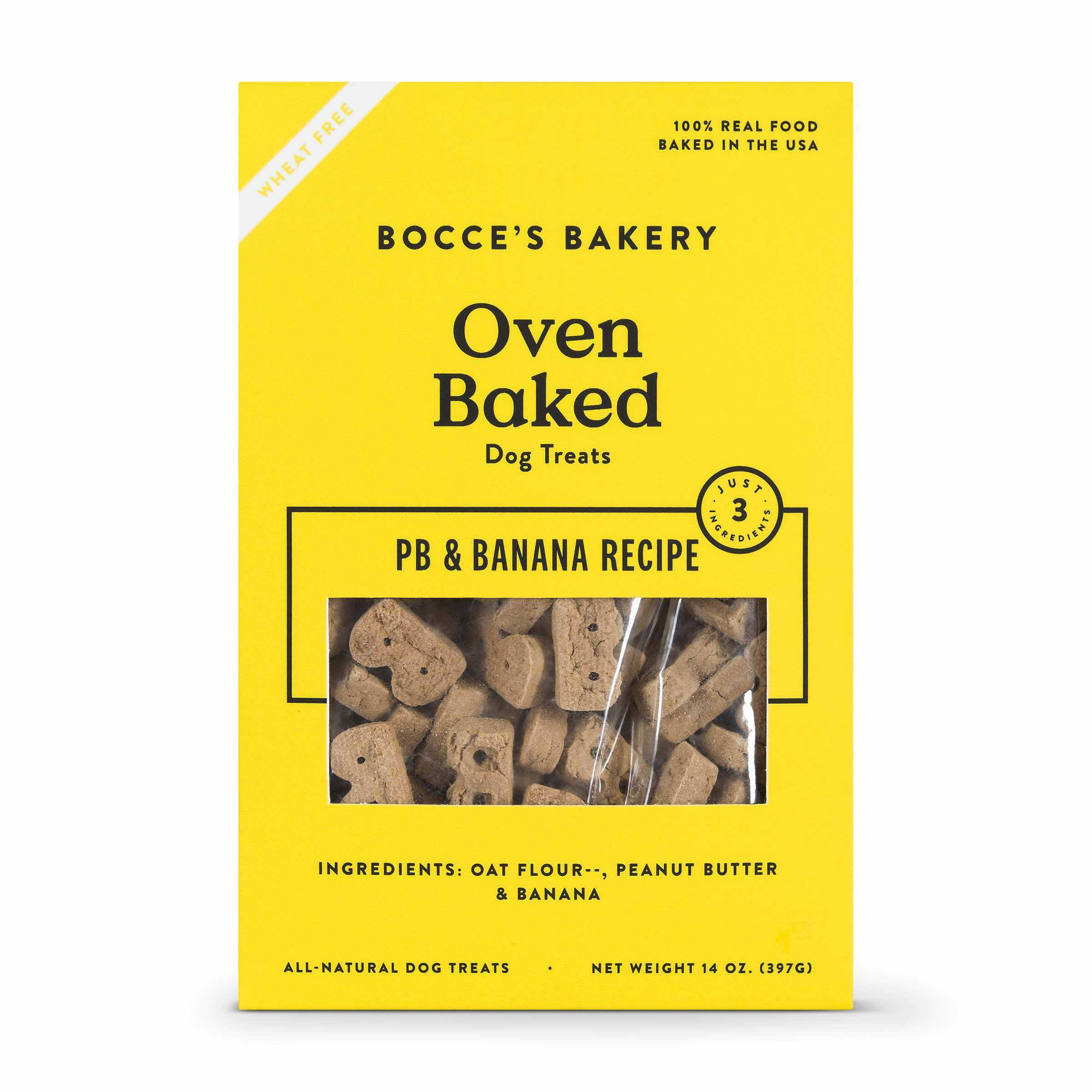 Bocce's Peanut Butter & Banana Biscuits