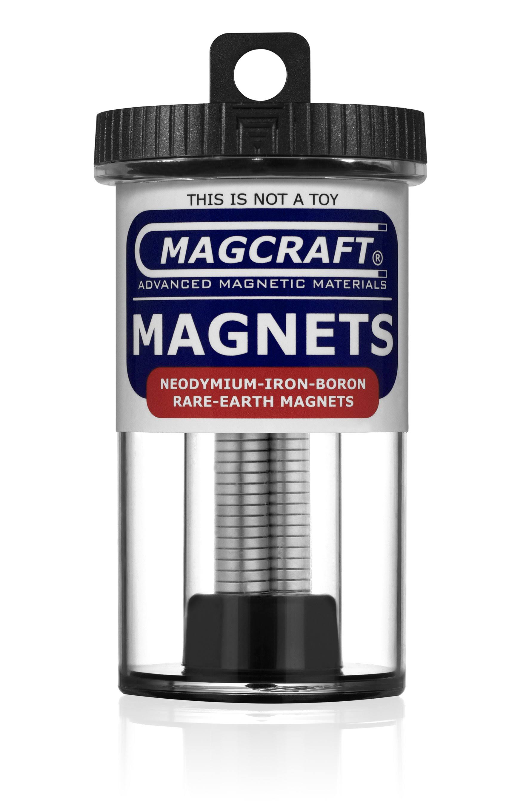 Magcraft Rare Earth Magnet - 9.5mm x 1.6mm, Super Strong