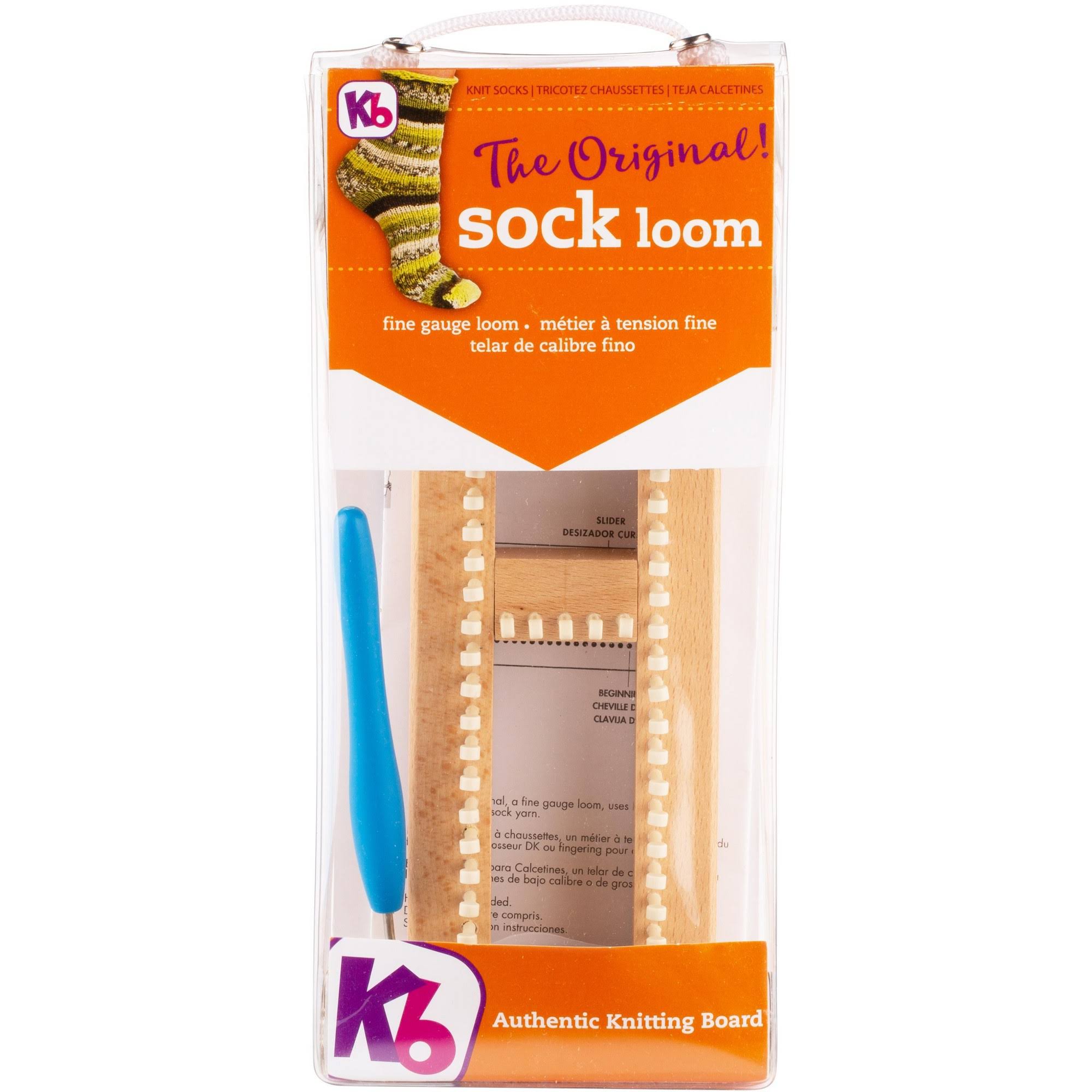 Knitting Board Sock Loom Adjustable 9"X3"