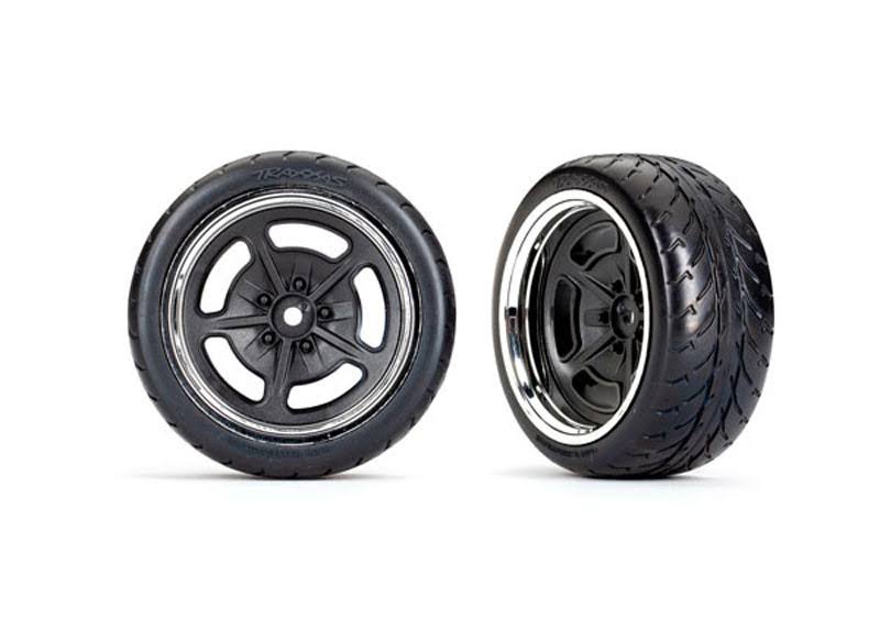 Traxxas Trx9373 Tyre on Rim Rear Extra Wide (2)