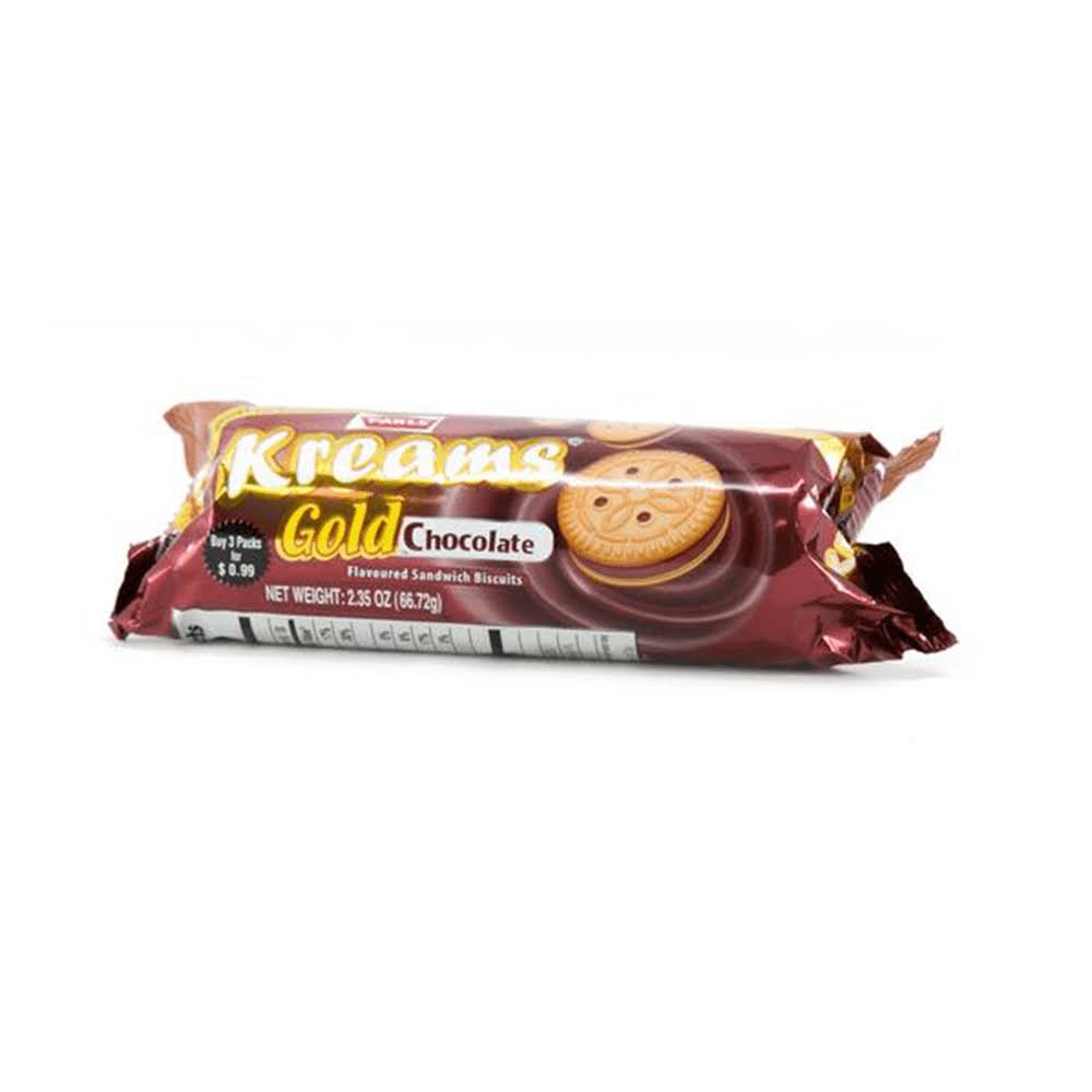 Parle Kreams Gold Chocolate, 66.6214g