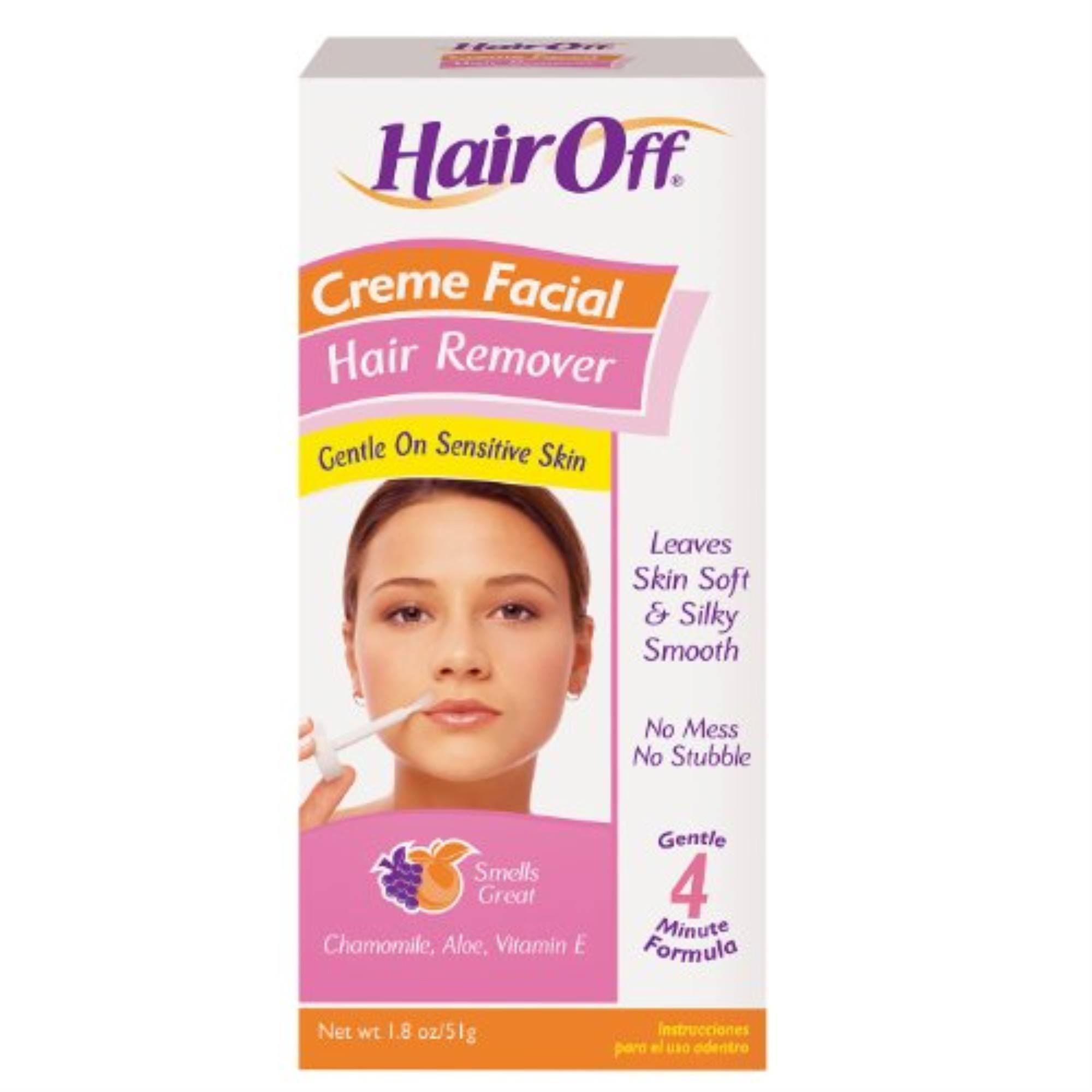 Hair Off Creme Facial Hair Remover