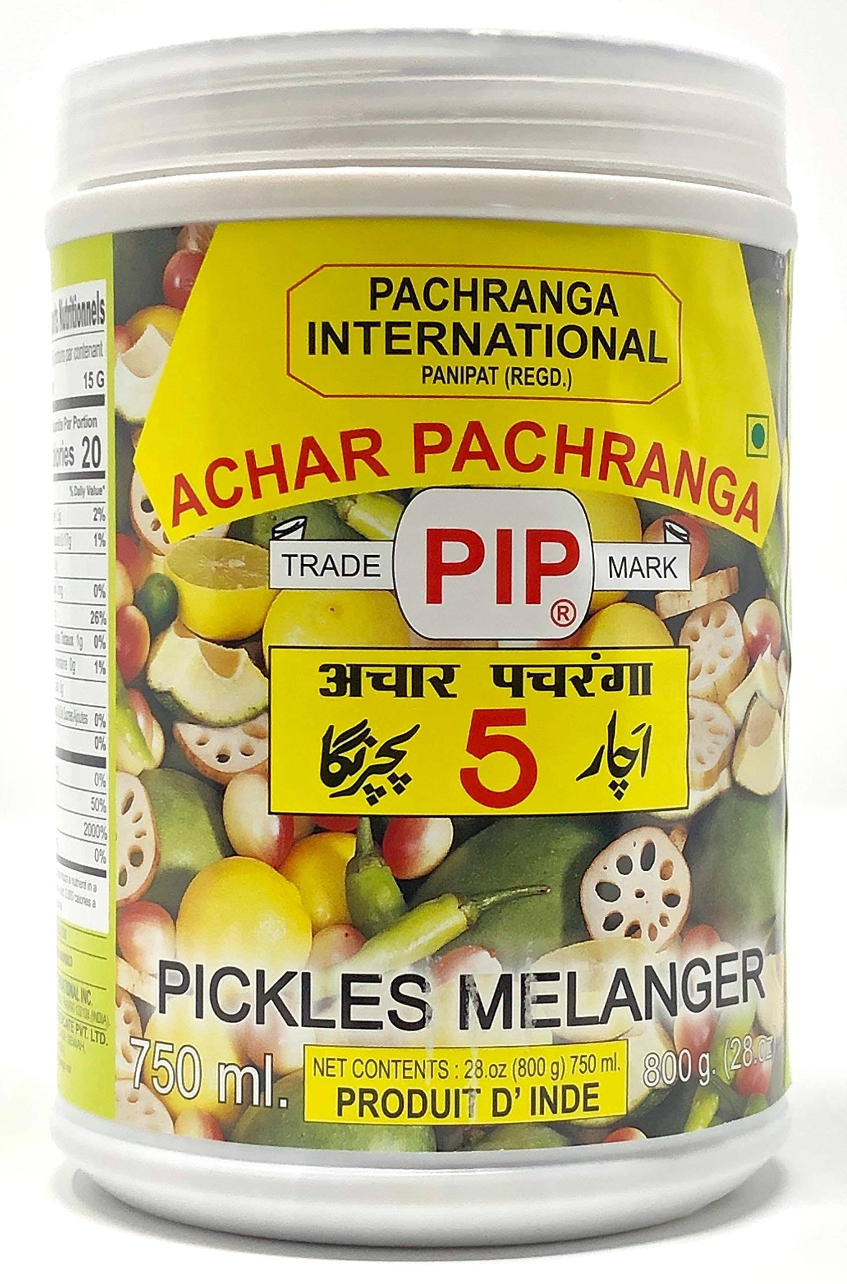 Pachranga Foods Mixed Pickle - 800g