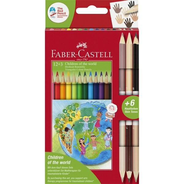 Faber-Castell Children of the World Coloured Pencil Set