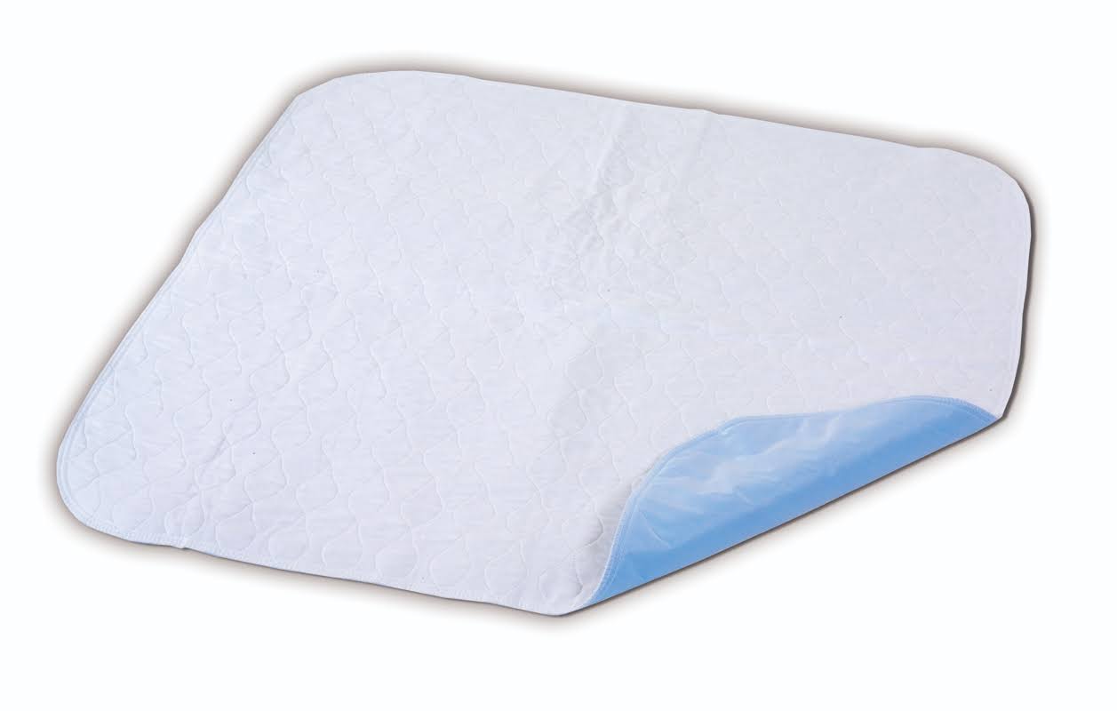 Essential Medical Supply Quik Sorb Brushed Polyester Reusable Underpad - 34 x 35''