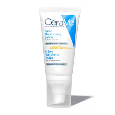 CeraVe AM Facial Moisturising Lotion SPF50 52ml