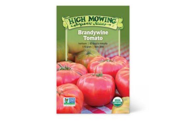 High Mowing Organic Seeds Brandywine Tomato Seeds - 1 Pack - Whole Foods Co-op - Hillside - Delivered by Mercato