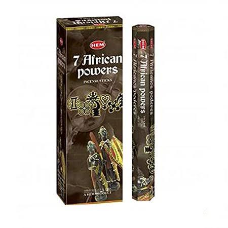 Seven African Powers - Box of Six 20 Gram Tubes - Hem Incense
