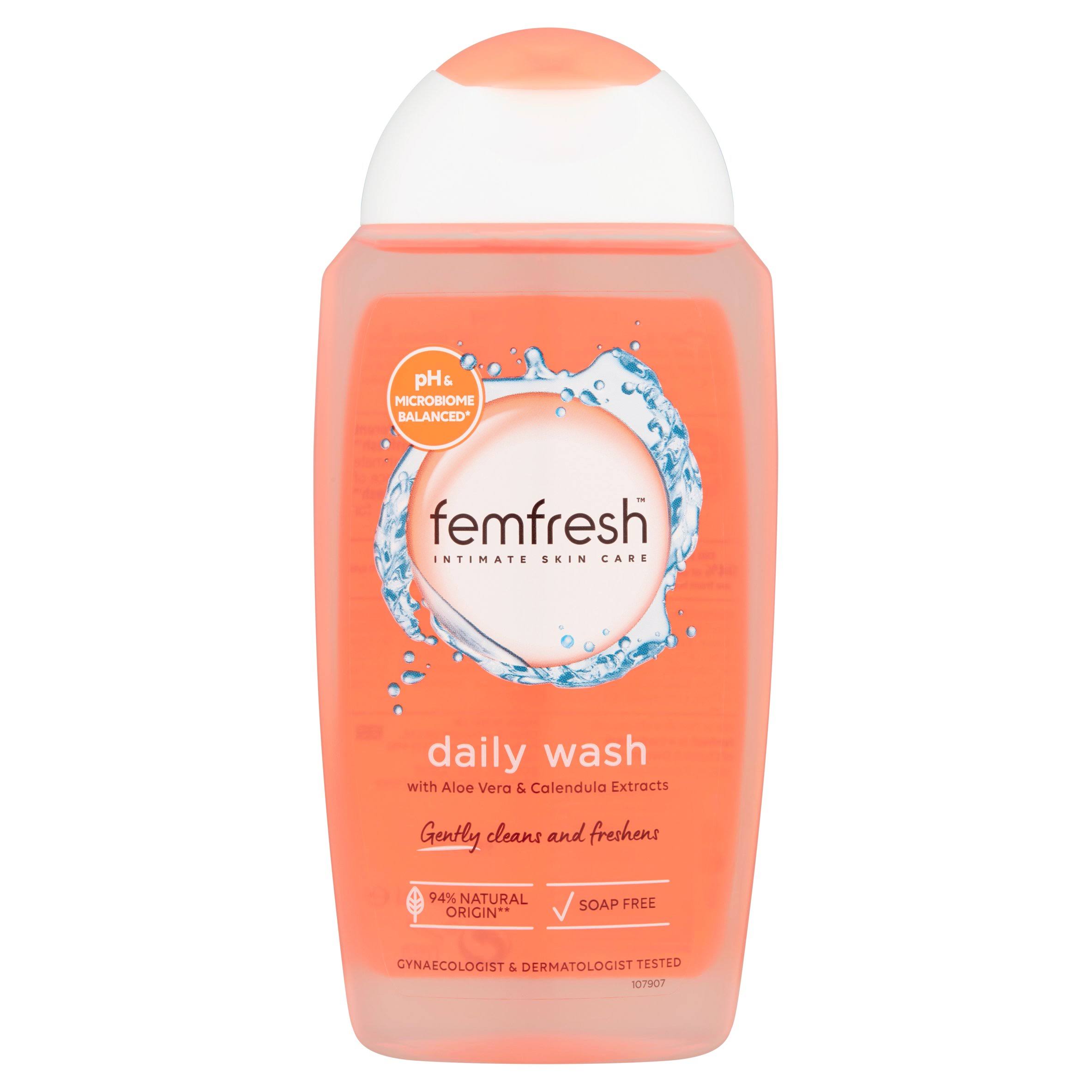 Femfresh Intimate Skin Care Daily Intimate Wash - with Aloe Vera, 250ml