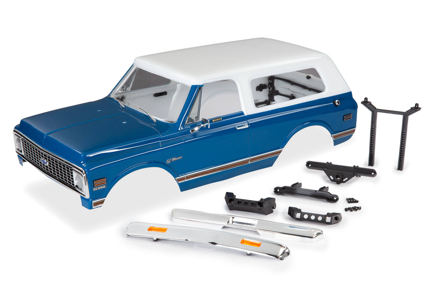 Traxxas 9111X Body, Chevrolet Blazer (1972), Complete (Blue)