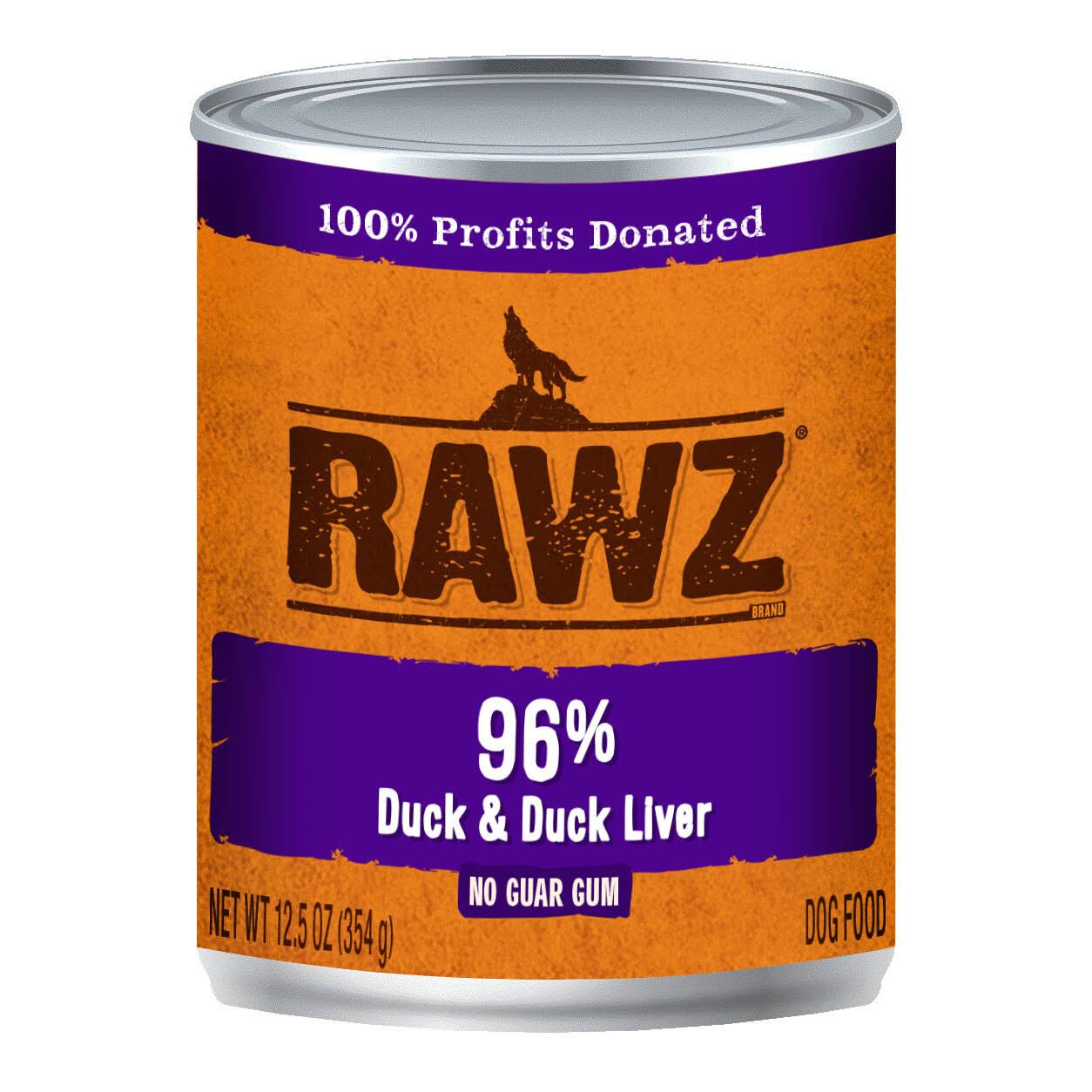 RAWZ 96% Turkey & Turkey Liver Dog Wet Food