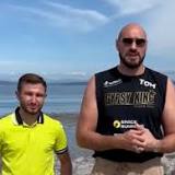 Otto Wallin... the man who left Tyson Fury needing forty-seven stitches after their 2019 bout.. insists he should face the ...
