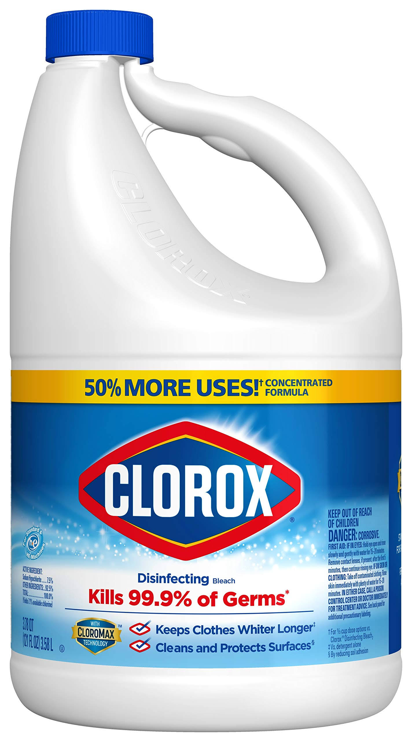 Clorox 32424 Disinfecting Bleach - 121oz