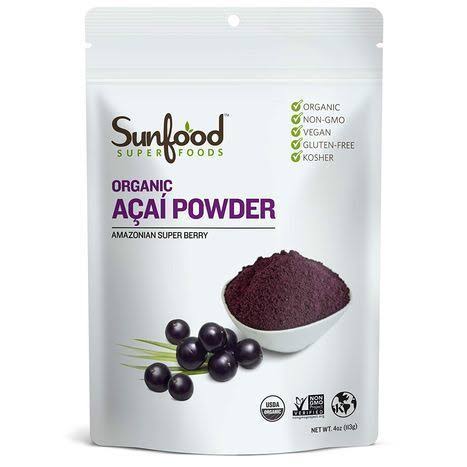 Organic Living Superfoods Acai Berry Powder 3.5oz